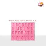 Alphabet Uppercase Silicone Mould-A-151