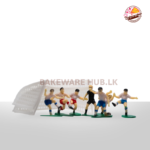 Football cake ornament set