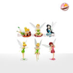 Tinkerbell fairy cake ornament set