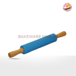 Silicone Rolling Pin With Wooden Handle