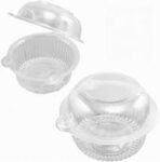 Transparent Small Cupcake Covers With Lid (10pcs-30Pcs)